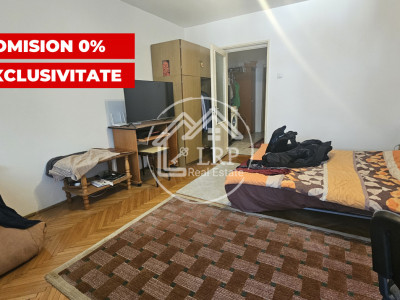 Garsoniera Pajura – decomandata, 32mp , bloc reabilitat