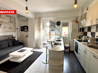 ✨Garsonieră 36mp | Militari Residence | Mobilată/utilată complet | Ideală Airbnb