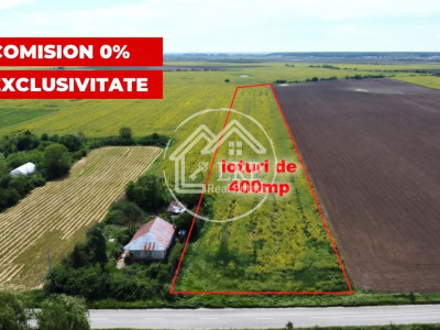 Oportunitate Investiție/Construcție: Loturi 400mp Creața(Dascălu) | Acces DC185