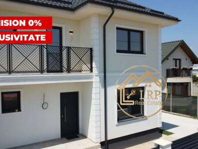 Dascalu-Vila 5 camere, 3 bai, 2 terase, 400mp teren-1000eur/mp construit!!!